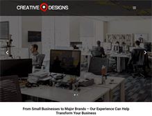 Tablet Screenshot of creative-designs.ca
